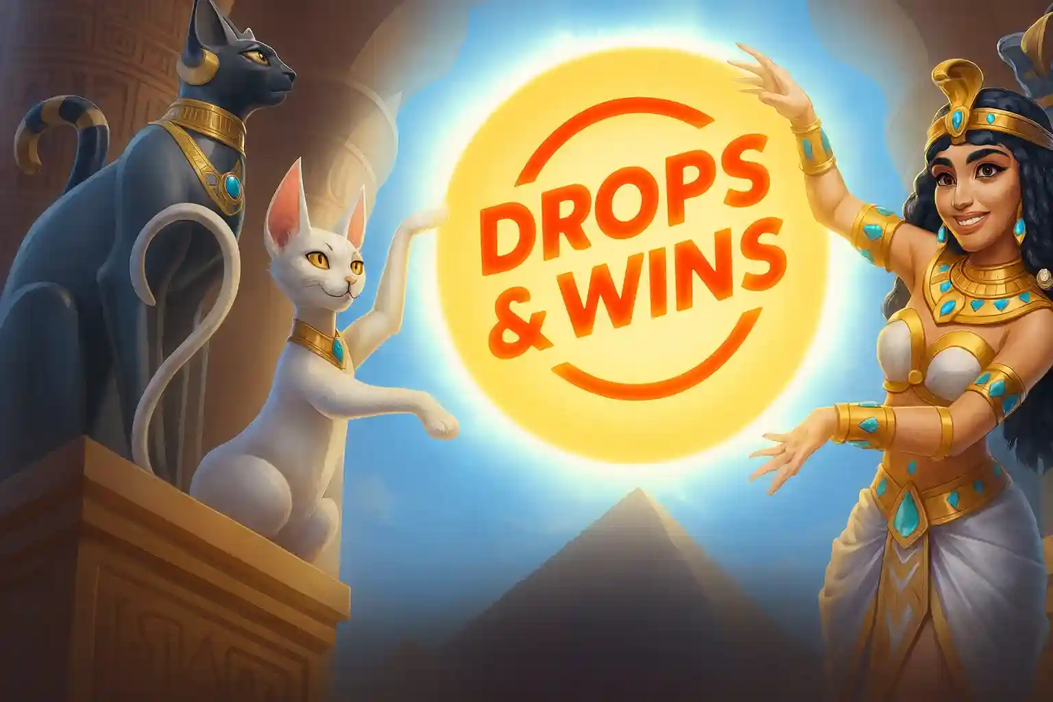 Cleobetra Casino und Sportwetten App - Elegante Frau präsentiert Smartphone mit Casino-Slots und Fußball-Wetten, goldene Lichter im Hintergrund